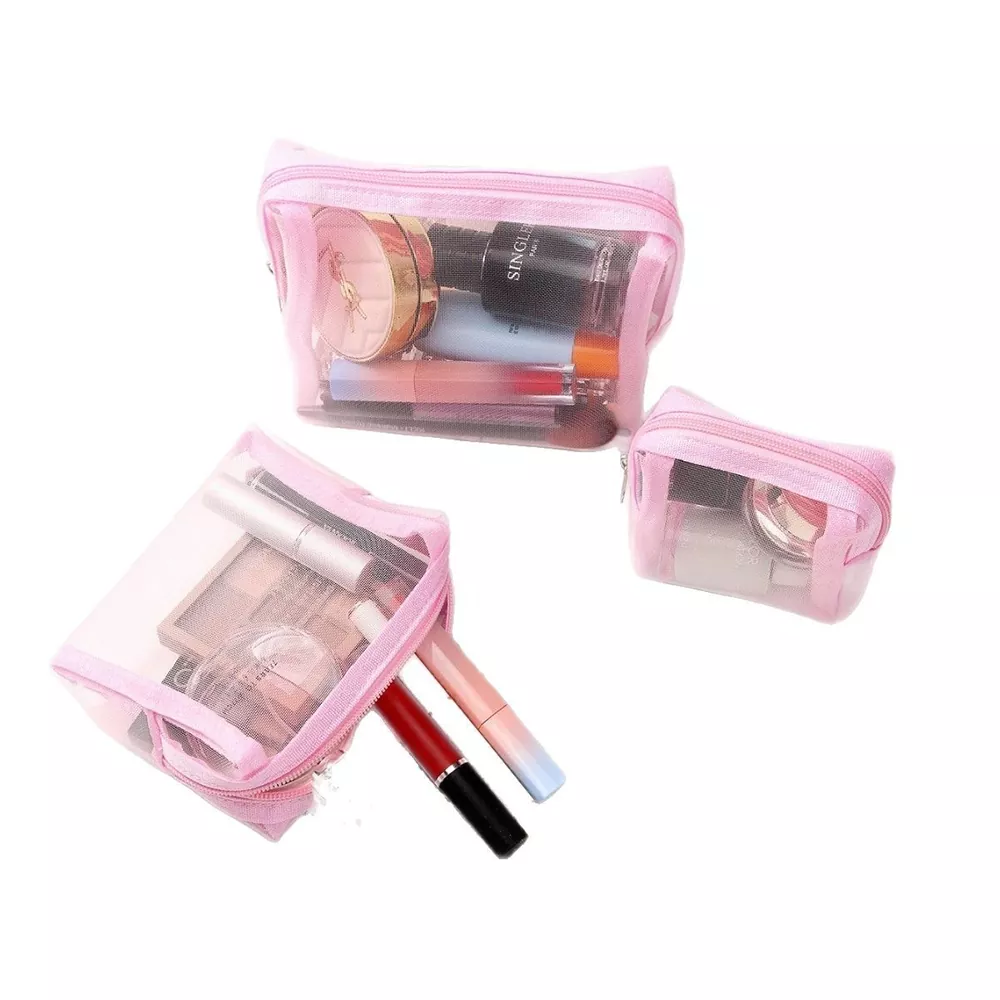 Draagbare reis-nylon make-uptas