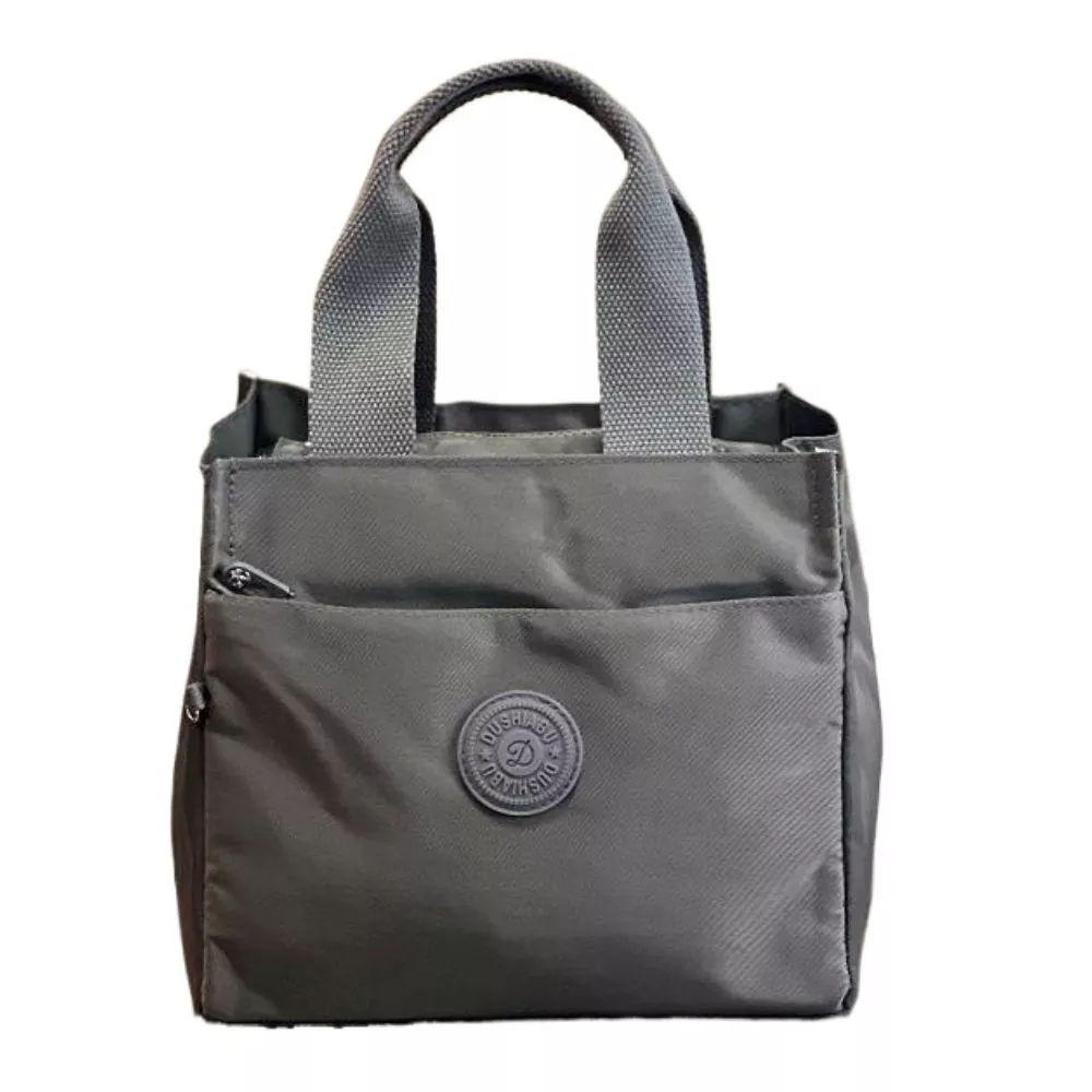 Effen kleur casual nylon schoudertas